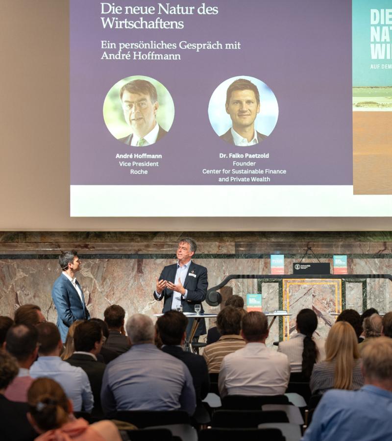 Andre Hoffmann book launch 2025